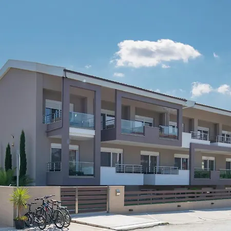 Sithonia Luxury 2 Beds Studio, Semi-ground Floor, No Balcony